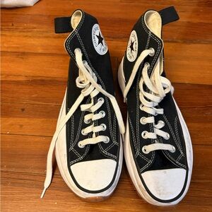 Converse Black High-Top Sneakers